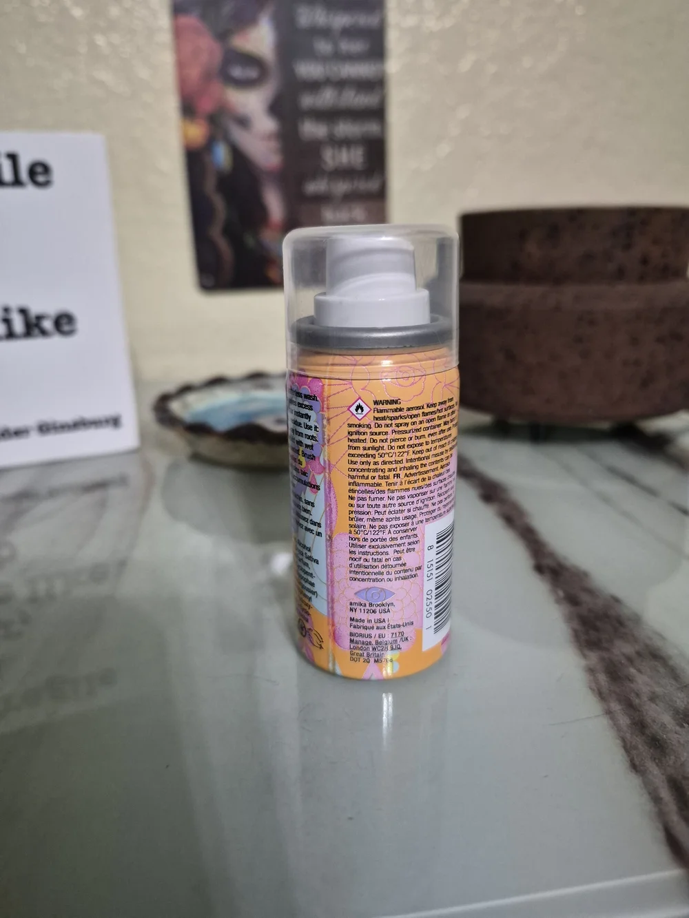 amika Perk Up Dry Shampoo - Yellow